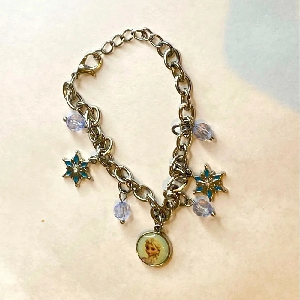 Disney Frozen Girls Charm Bracelet